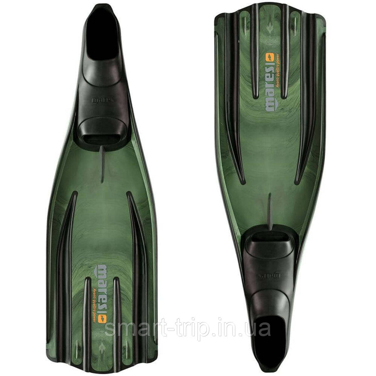 Ласти для підводного полювання Mares Avanti Quattro Power зелений-камуфляж 40/41