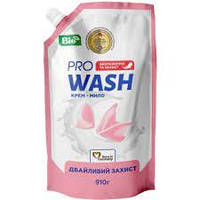 Жидкое крем-мыло PRO WASH Заботливая защита 910г(DOYPACK) 140166