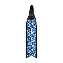 Ласти для підводного полювання Mares X-Wing Apnea синій-камуфляж 44/45