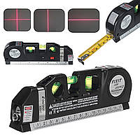 Лазерный уровень c рулеткой и линейкой  level meter «Trifle-store»