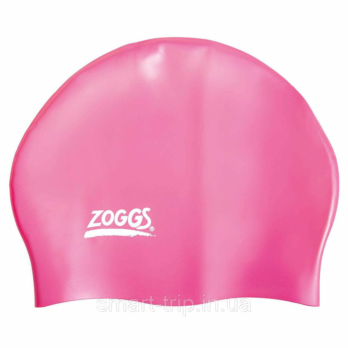 Шапочка для плавання Zoggs Easy-fit Silicone Cap рожева
