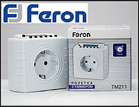 Розетка с таймером Feron TM211