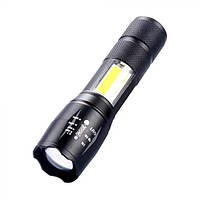 Світлодіодний акумуляторний ліхтар BL-T6-29 microUSB тактичний LED-ліхтарик, кишеньковий ліхтар «Trifle-store»