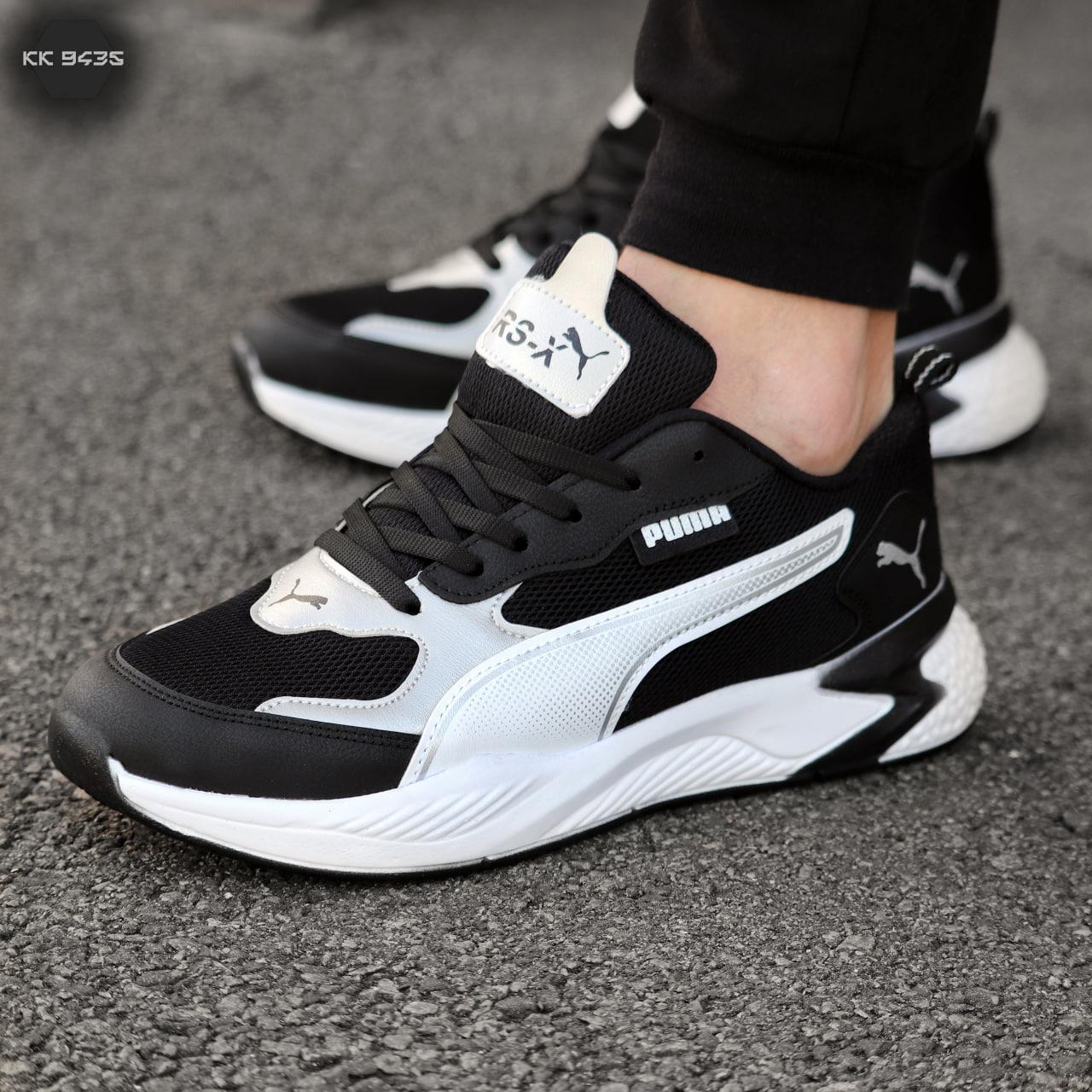 Puma rsx black white cheap