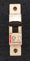 Автоматический выключатель Legrand B13 230V 13A 1P 6kA 003269