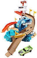 Хот Вилc Трексет атака акул Hot Wheels Color Shifters Sharkport BGK04