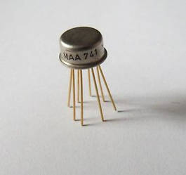 MAA741 (NI) TESLA OP Amp Operational Amplifier Metal Can IC 741 LM741 uA741