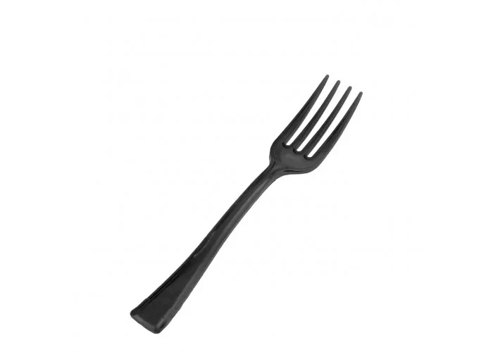 Шпажки виделочки чорні 250 шт, фото 1