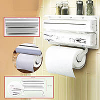 Кухонный диспенсер для полотенец Kitchen Roll Triple Paper Dispenser «T-s»