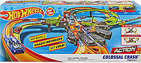 Трек Хот Вилс Грандиозное столкновение Hot Wheels Colossal Crash Track Set (GWT41)