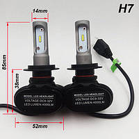 Светодиодные LED лампы для фар автомобиля S1-H7 «T-s»