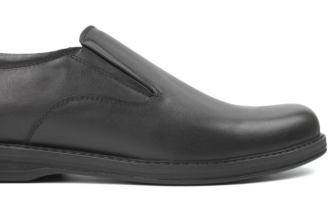 Туфли на резинках для широкой стопы высокий подъём обувь больших размеров Rosso Avangard Lofer Poly Black BS 1775542654 Туфли на резинках для широкой стопы высокий подъём обувь больших размеров Rosso Avangard Lofer Poly Black BS 1775542654