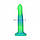 Фаллоїмітатор, що світиться в темряві — Rave — 8 Glow in the Dark Dildo — Blue Green, фото 9
