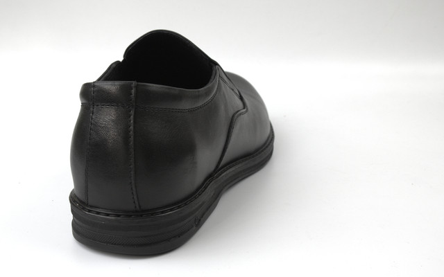 Туфли на резинках для широкой стопы высокий подъём обувь больших размеров Rosso Avangard Lofer Poly Black BS 1775542654 Туфли на резинках для широкой стопы высокий подъём обувь больших размеров Rosso Avangard Lofer Poly Black BS 1775542654