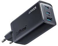 Мережева зарядка ANKER PowerPort 737 GaNPrime - 120W 2xPD & 1xPIQ PPS/DPDS