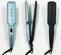Утюжок выпрямитель для волос Kemei KM-9621 «T-s»