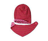 Зручна дитяча двостороння трикотажна шапка, бавовна від tcm tchibo (Чібо), Німеччина, фото 3