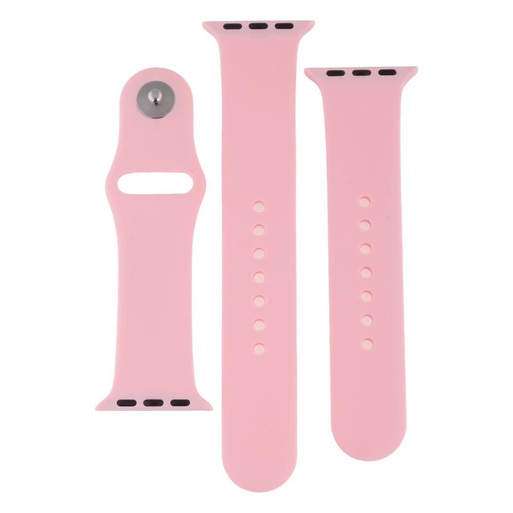 Ремінець Silicone Two-Piece для Apple Watch 38 / 40mm, 06, Light pink