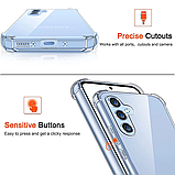 Протиударний прозорий чохол для Samsung Galaxy A13(SM-A136B) / A04s (SM-A047FZ), фото 4