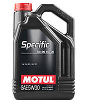 Моторне масло SPECIFIC SAE 5W30; ACEA C3; VW 504.00; VW 507.00E 5L. "MOTUL"