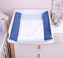Сповивальний матрац Baby Veres Velour Deep blue 50х70 см 429.02, фото 4