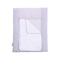 Сповивальний матрац Baby Veres Velour Grey melange 50х70 см, фото 3