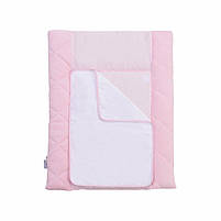 Сповивальний матрац Baby Veres Velour Light pink 50х70 см 429.04, фото 3