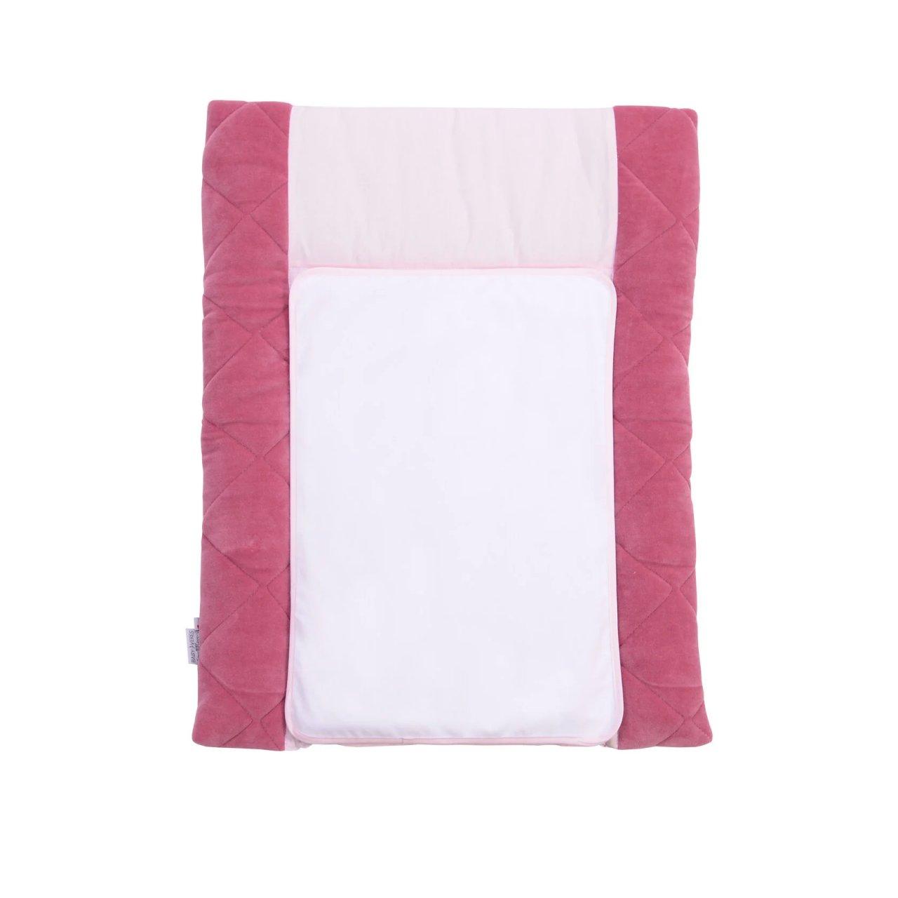Сповивальний матрац Baby Veres Velour Wild rose 50х70 см 429.011