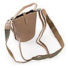 Жіноча маленька сумка-шкіра FASHION 01-05 19160-1 khaki, фото 4