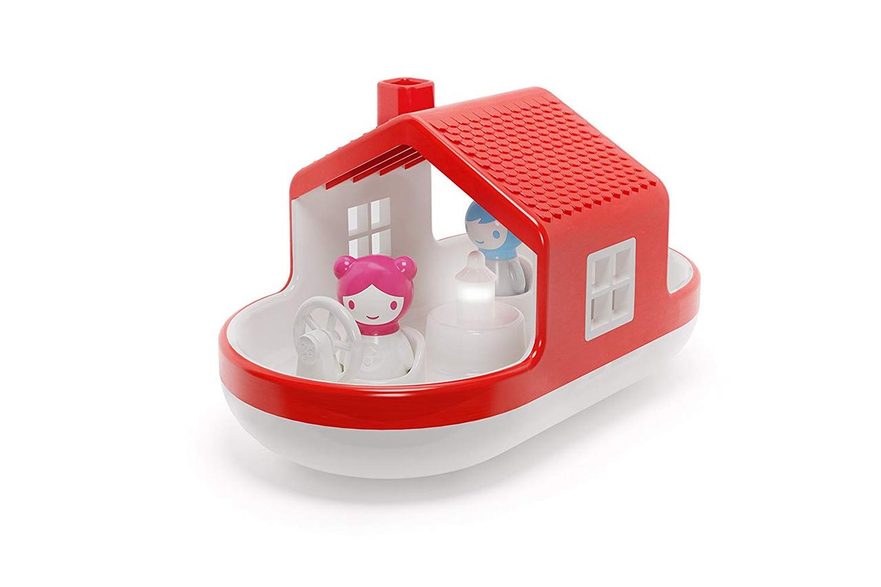 Іграшка - сортер для гри у воді Kid O Плавучий Будинок звук і світло (10465) Уцінка