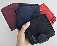 Жіночий гаманець замшевий 12 х 11 х 2,5 см Baellerry Forever Mini / Невелике жіноче портмоне