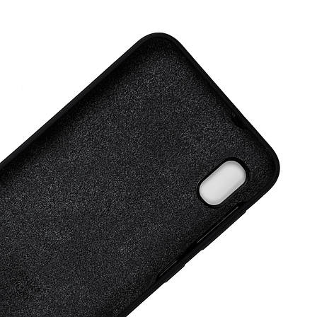 Чохол Silicone Case Premium для Samsung A10 / A105 Black (Закритий низ), фото 3