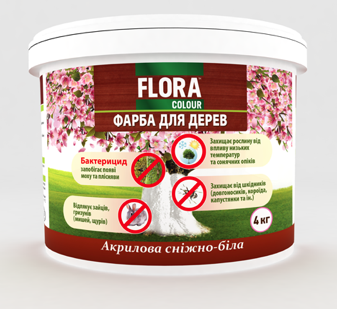 Фарба акрилова «Flora Colour» для дерев 14 кг, фото 1