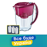 Фільтр-глечик Аквафор Престиж синій кобальт 2,8 л. з 3 змінними модулями, фото 4