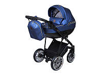 Детская коляска 2 в 1 Angelina Kapris Luxury синяя color 13