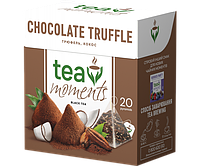 Чай черный со вкусом шоколадного трюфеля Chocolate Truffle Tea Moments 20 пирамидок