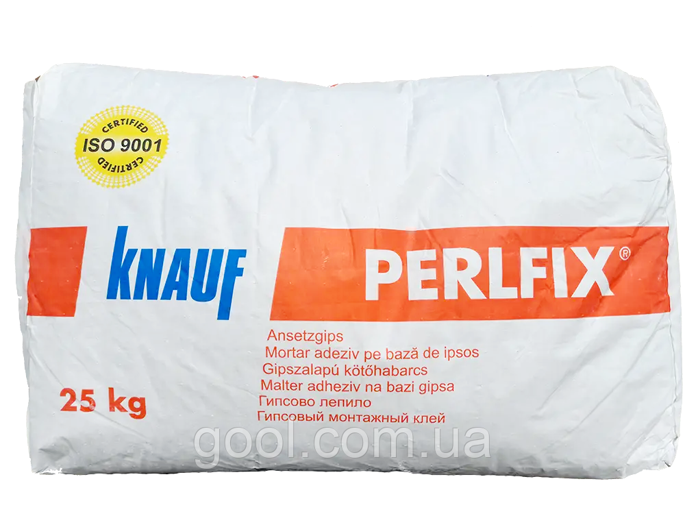 Клей Кнауф Перлфікс (KNAUF Perlfix) для гіпсокартону мішок 25 кг