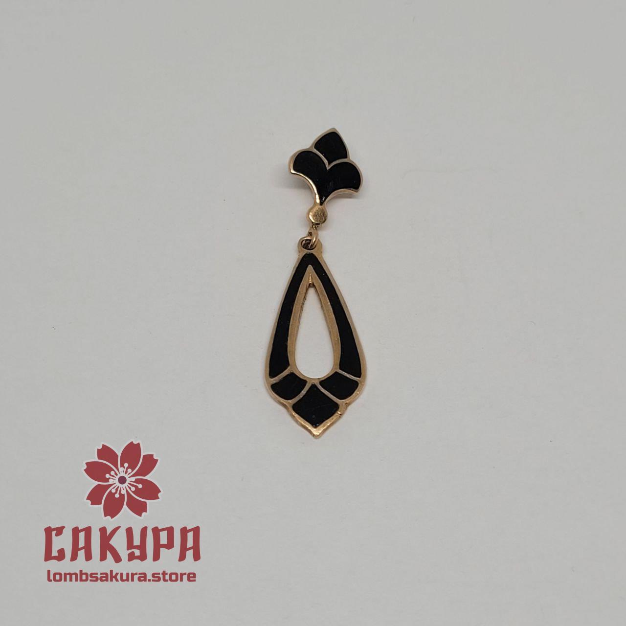 Золотий Кулон зі вставкою емаль