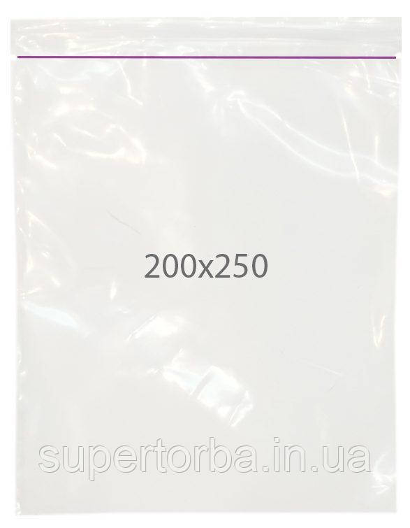 Зип пакети для заморожування розмір 20х25 100шт./уп., фото 1