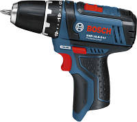 BOSCH GSR 10,8 V-2-LI Professional - Акумуляторний дриль-шупуповерт, картон, Solo