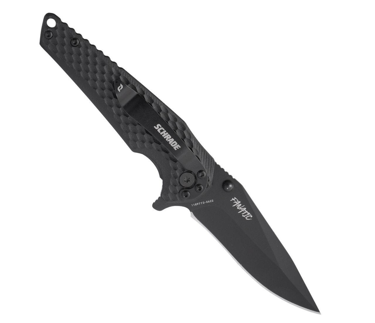 Ніж складний Schrade - EDC Fanatic Folder Knife - Black - 1182621