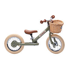 Біговел Trybike двоколісний Оливковий (TBS-2-GRN-VIN) Уцінка, фото 2