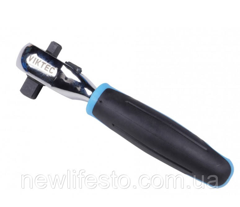 Трещотка 1/4" и 3/8" 72зубца VIKTEC, фото 1