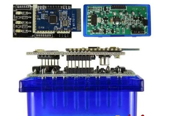 Діагностичний сканер ELM327 OBD2 V1.5 Двоплатний чіп pic18f25k80 Bluetooth для діагностики авто ELM327