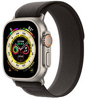 Apple Watch Ultra GPS+Cellular 49mm Titanium Case with Black/Gray Trail Loop - M/L. Гарантия 12 мес.