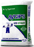 Шпаклівка Ізогіпс Аігіпс Ізо Старт (Aygips Izo Start) стартова гіпсова мішок 25 кг Туреччина