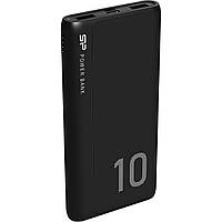 Внешний аккумулятор (павербанк) Silicon Power GP15 10000mAh Black (SP10KMAPBKGP150K)