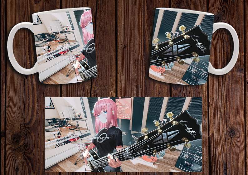 Чашка "Самітниця-рокер" / Кружка Bocchi the Rock! №3, фото 1