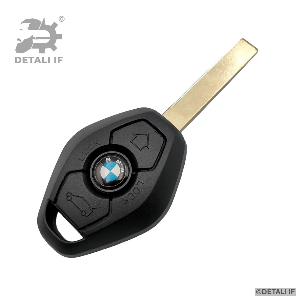 Заготовка ключа 7 E38 Bmw 6955750 LX8FZV HU92 3 кнопки 2тип, фото 1