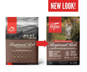 Orijen (Оріджен) Regional Red Cat корм для кішок всіх порід та вікових груп, 1,8 кг